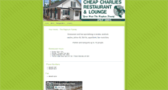 Desktop Screenshot of cheapcharliesrestaurant.com